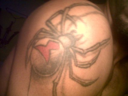 3D Spider Tattoo